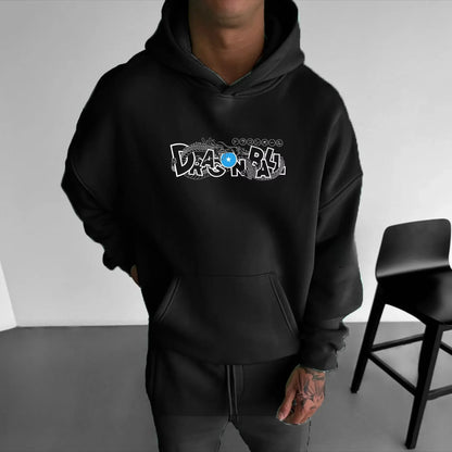 Oversized Men's Hoodie Anime Dragon Ball Sanyan Y2k Clothes Sweatshirt Autumn Winter Sweater Loose Cotton Women Long Sleeve Tops