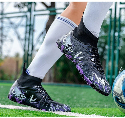 New Professional Unisex Soccer Boots Non-slip Football Shoes Outdoor Drop Shipping Futsal Match Training Sport Sport Sneakers