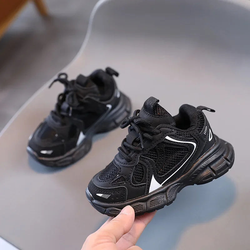 Children's Sports Casual Shoes for Boys and Girls Breathable Mesh Running Shoes Kids Basketball Shoes Lightweight Comfortable