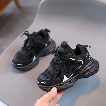 Children's Sports Casual Shoes for Boys and Girls Breathable Mesh Running Shoes Kids Basketball Shoes Lightweight Comfortable