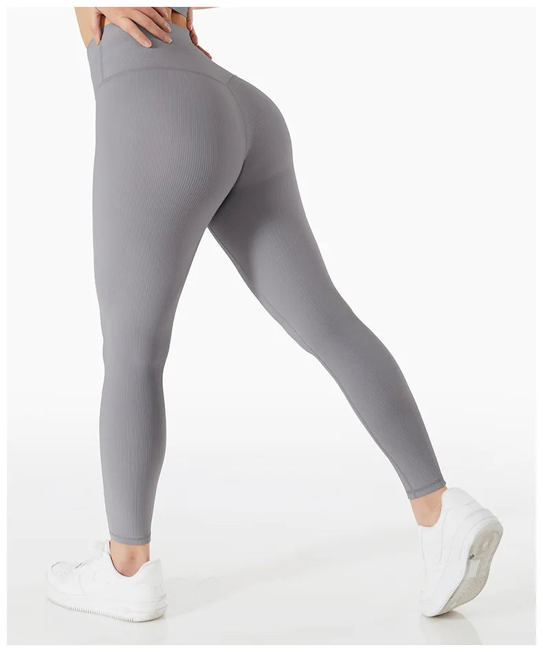 Women Yoga Set Gym Clothing Tracksuit Long Sleeve Crop Top One Shoulder Bra High Waist Seamless Leggings Fitness Sports Suits