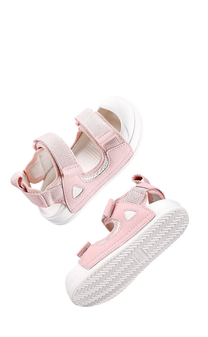 Cheerful Mario Summer Cute Outdoor Sandals for Kids Walking and Travel