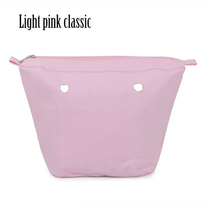 New Waterproof Inner Bag Organizer Insert Zipper Pocket for Classic Mini Obag Canvas Material for O Bag