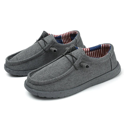 Plus Size Men's Solid Color Breathable Slip On Classic Loafer Shoes Comfy Casual Durable Lightweight Walking Shoes