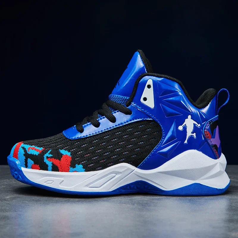 2024 New Children's Basketball Shoes for Boys Non-slip Kids Sport Shoes Wear-resistant Outdoor Kids Girls Sneakers Trainers