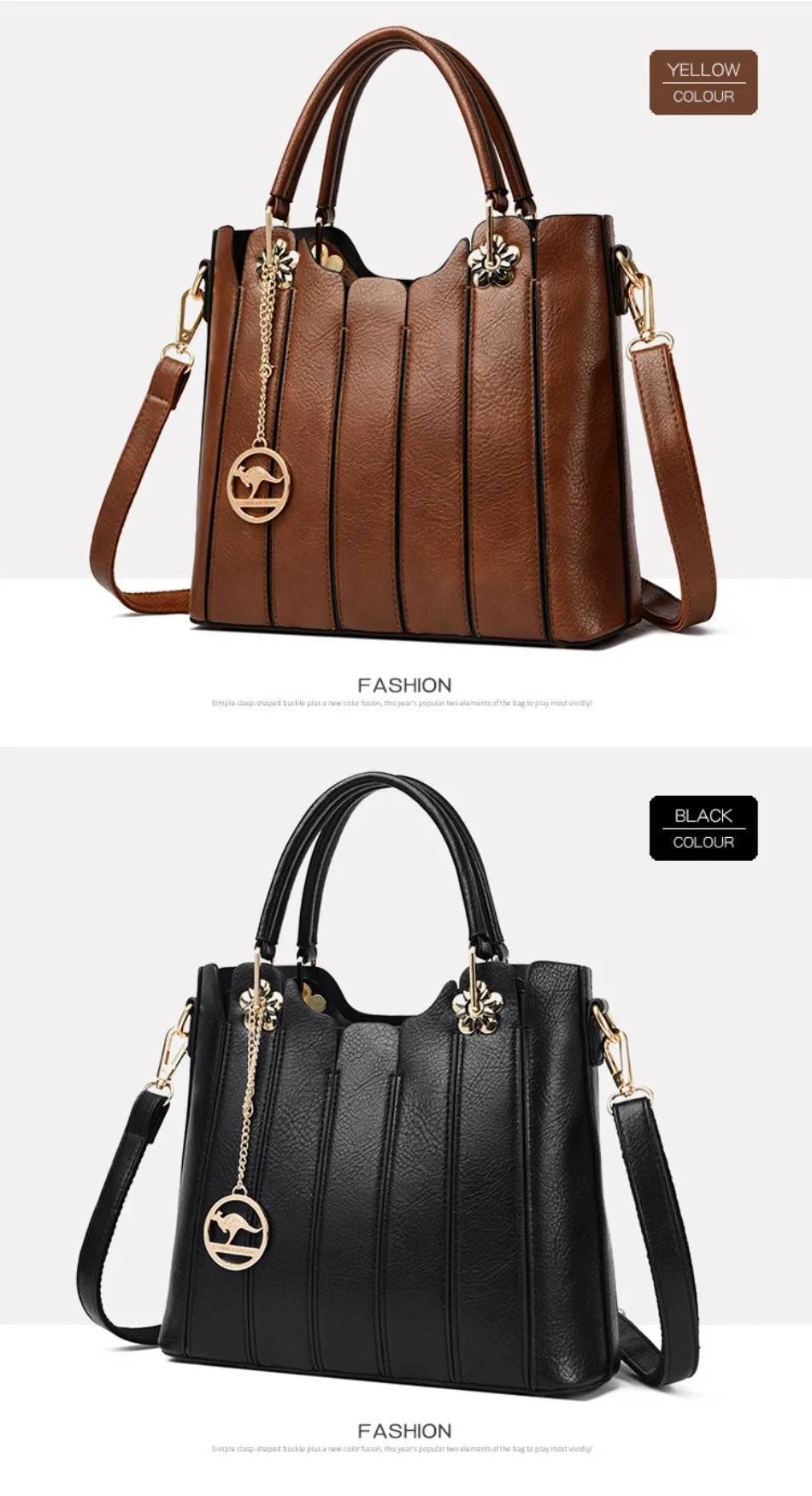 Genuine Brand Fashion Luxury High Quality 3 Layers Leather Handbag Women 2024 Crossbody Bags for Women Lady Large Capacity 2024