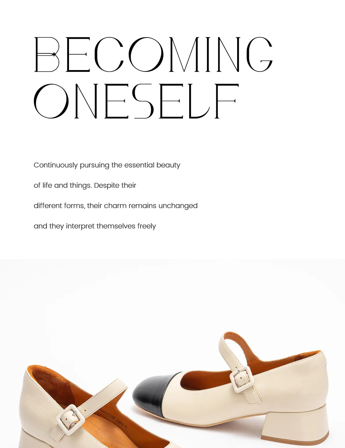 Women's High Heels New High Quality Sheep Leather Women's Shoes Simple Beige Mary Jane Shoes Comfortable