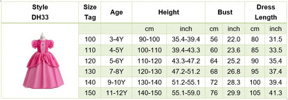 Children New Elsa Costume Little Girls Princess Cosplay Birthday Sequin Maxi Dresses Cinderella Rose Red Performance Ball Gown