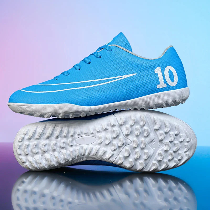 New Men Football Boots Sport Breathable Grass Professional Soccer Shoes High-quality Training Hot-selling Kids Unisex Students