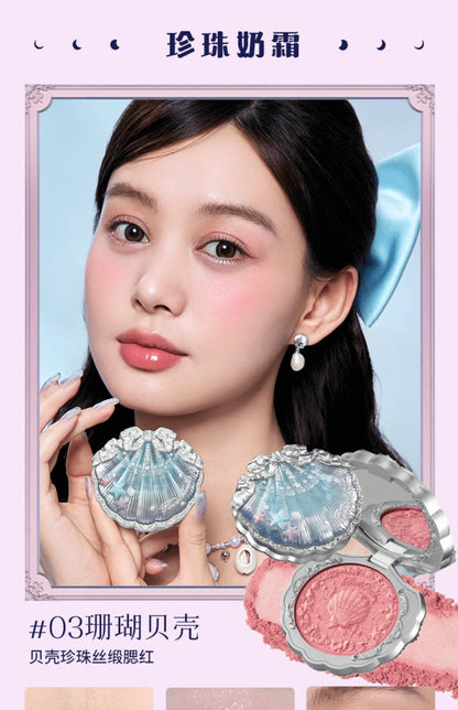 Gift Box Makeup Set Little Angel Full Box Lip Glaze Blusher Shell Jewelry Flower Know Birthday Gift Kit