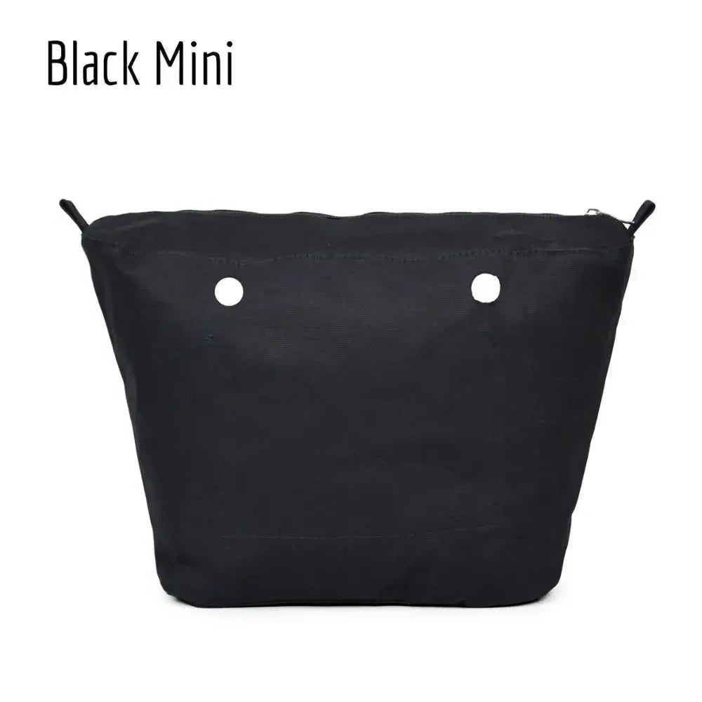 New Waterproof Inner Bag Organizer Insert Zipper Pocket for Classic Mini Obag Canvas Material for O Bag
