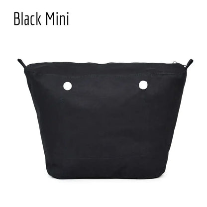 New Waterproof Inner Bag Organizer Insert Zipper Pocket for Classic Mini Obag Canvas Material for O Bag