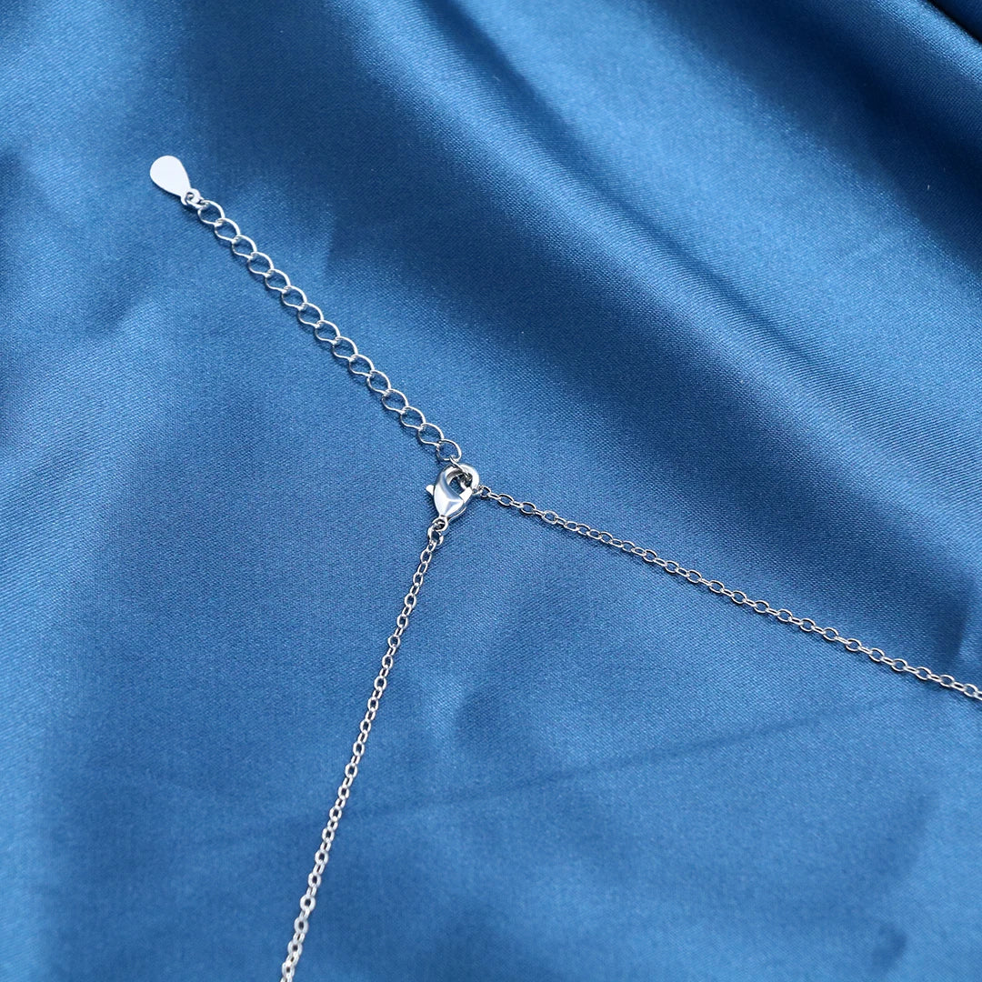 Fashion Women Chain Custom Necklace Angel wings Gold Plated Zircon Feather Necklace
