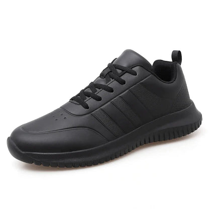 Chef shoes four season soft-sole anti-slip oil-proof waterproof portable kitchen work shoes fashion plus size casual men's shoes