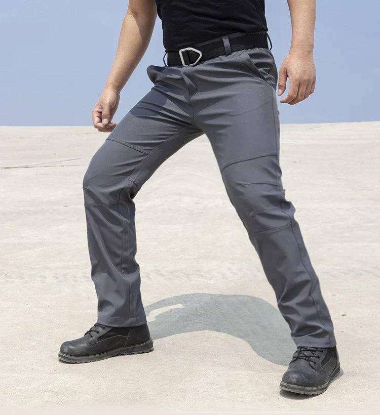 New Autumn Tactical Men Pants Casual Cargo Trousers  Work Pants Waterproof Wear-Resistant Outdoor Hiking Running Trousers Male
