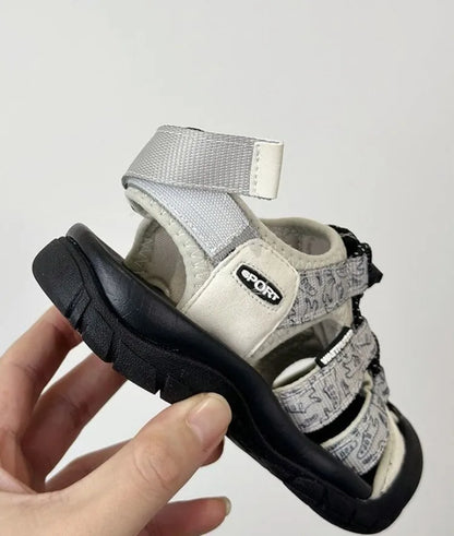 Boys Closed-Toe Sandals 2026 Summer New Arrivals Kids Casual Sneakers Non-Slip Soft Sole Beach Walking Shoes