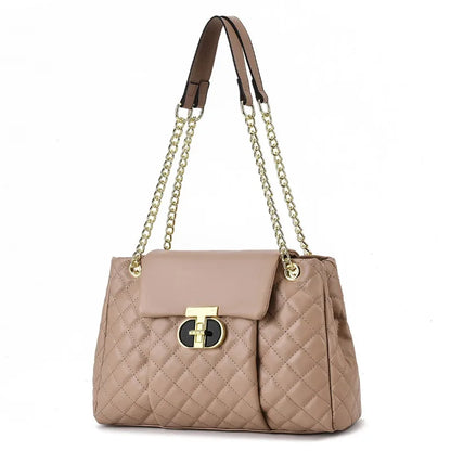 Luxury Brand Designer Women Fashionable Handbag with Diamond Grid Pattern Single Shoulder Crossbody Bag Large Capacity Tote Bag