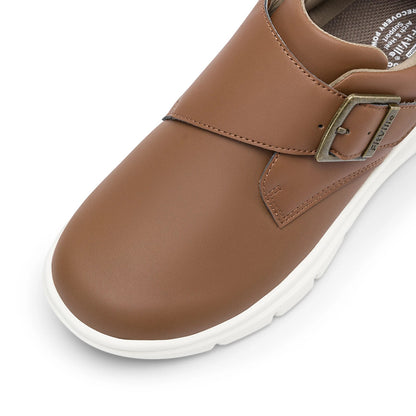 Sapatos masculinos de couro, sapatos largos para pés inchados, sapatos masculinos diabéticos para caminhada, para negócios e caminhadas ao ar livre
