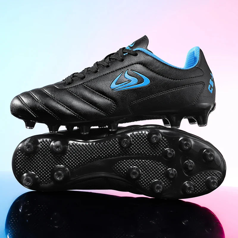 New Men Football Boots Futsal Soccer Shoes TF FG Grass Cleats Comfortable Outdoor Training Shoes Match Breathable Sport Indoor