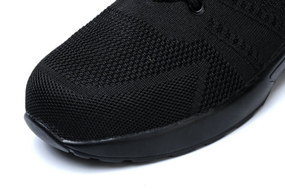 Hot Safety Work Shoes for Men & Women - Steel Toe Anti-Puncture Breathable Sneakers with Air Cushion Comfort Gift
