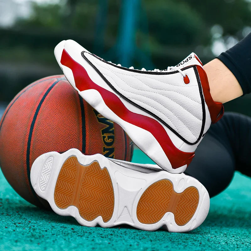 Men's casual outdoor sports classic practical basketball shoes trendy, soft, comfortable, anti-skid and wear-resistant outsole