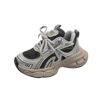 Children Sports Shoes Spring Autumn Mesh Breathable Causal Training Sneakers for Boys Girls Classic Kids School Basketball Shoes