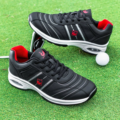 Men Golf Shoes Casual Breathable Waterproof Non-slip Golf Outdoor Training Shoes