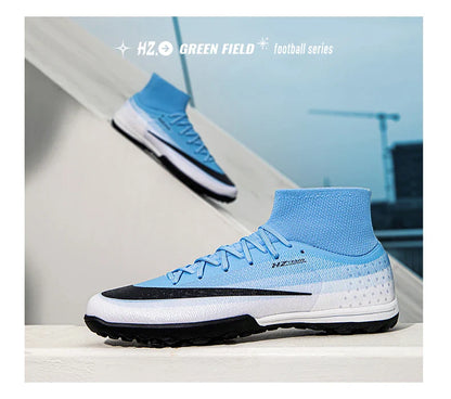 New Men Soccer Shoes Hot Sale Football Boots Women Professional TF/FG Sneakers Unisex High-quality Futsal Cleats Ultralight