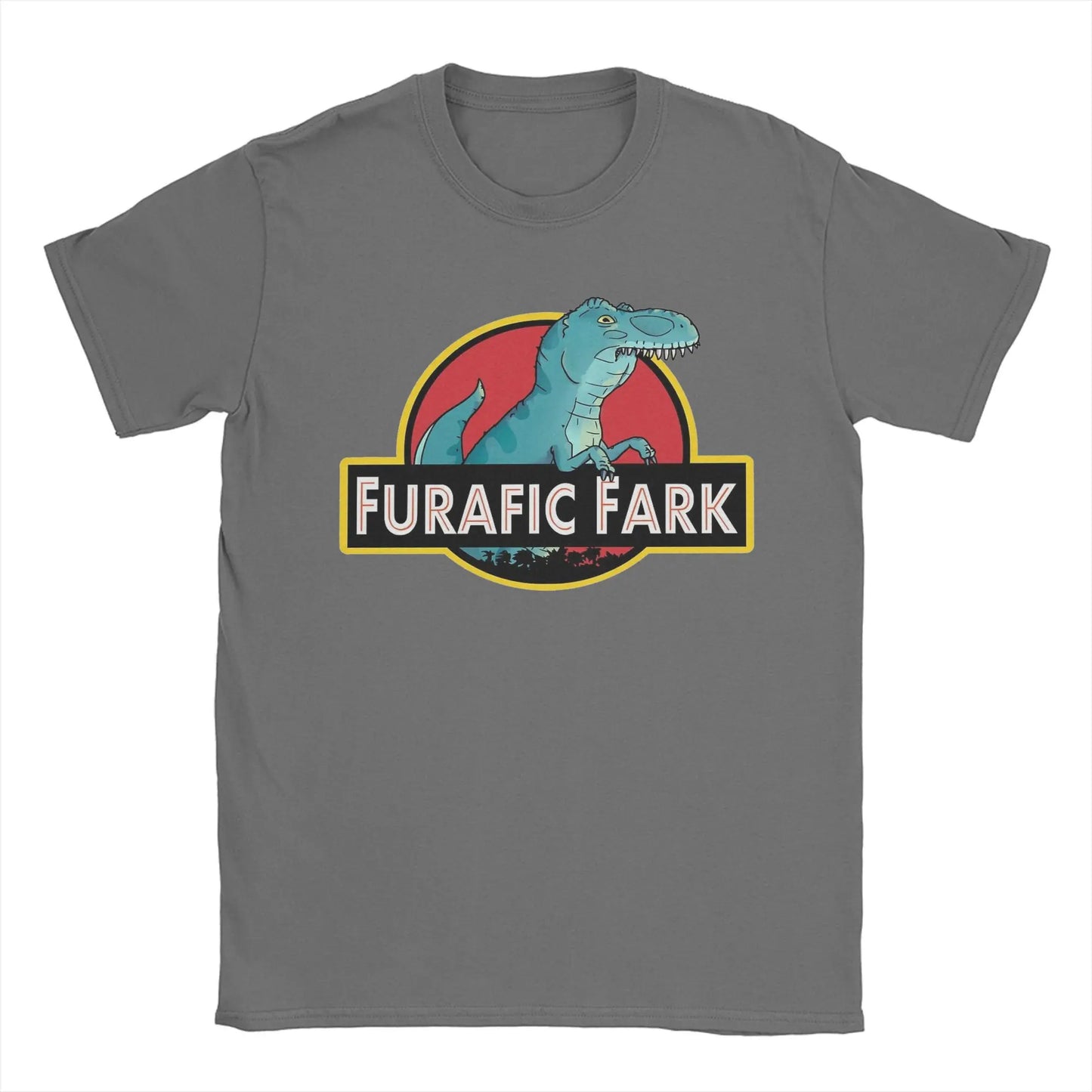 Men Furafic Fark 2 T Shirts Meme Pure Cotton Clothing Unique Short Sleeve Crewneck Tees Plus Size T-Shirts