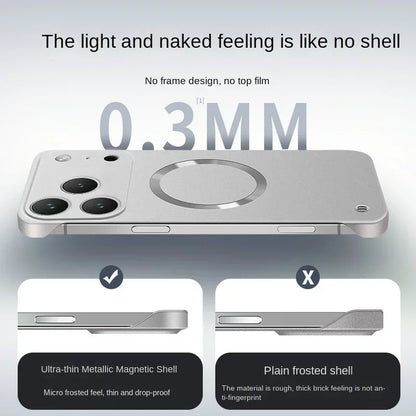 For iPhone 17 Magsafe Magnetic Phone Case For iPhone 17 Pro Max 17 Air Camera Protect Cover