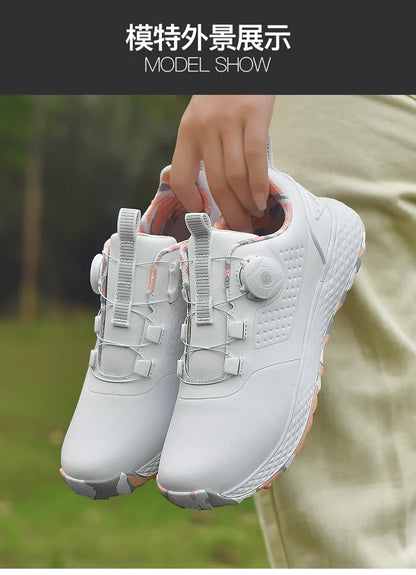 Golf Sneakers Men's Waterproof Fashion Casual Outdoor Comfortable Golfers Footwears Women
