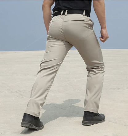 New Autumn Tactical Men Pants Casual Cargo Trousers  Work Pants Waterproof Wear-Resistant Outdoor Hiking Running Trousers Male