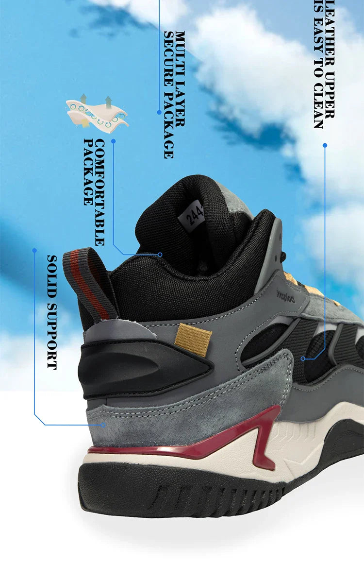 New Men's Shoes Outdoors Walking Sneakers Waterproof Shoes Comfort Tenis for Men Non-Slip