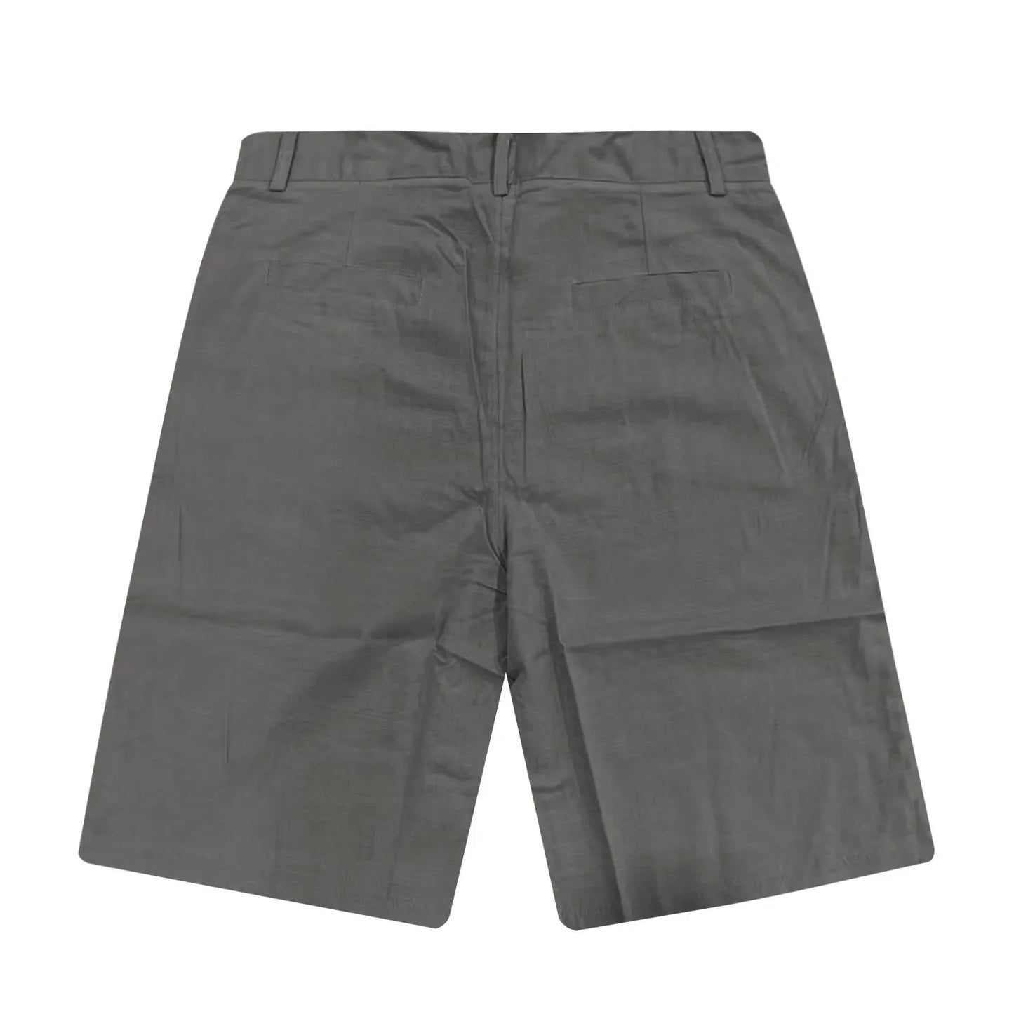 2025 Summer Cotton Linen Shorts for Men Solid Casual Button Pocket Beach Shorts Men's Comfortable Simple Vacation Leiture Pants