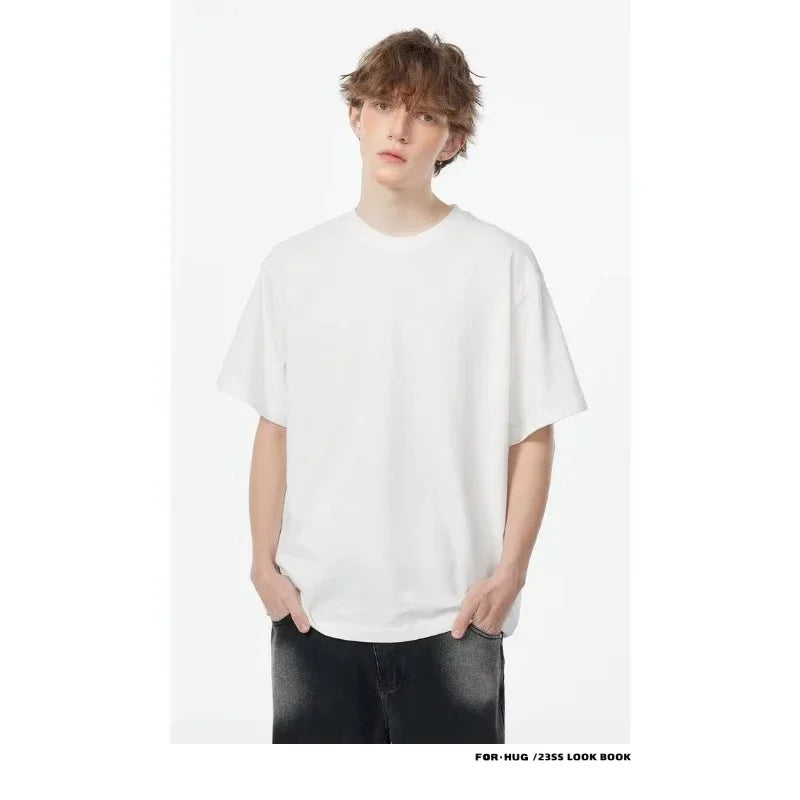 2026 Men's and Women's T-shirts, Summer Y2K Style, Honda Racing High-End Pure Cotton Short-Sleeve Shirts