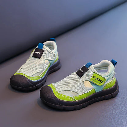 Unisex Children’s Sports Sandals 2026 New Summer Kids Barefoot Beach Shoes Non-slip Comfort Versatile Chic Outdoor Hiking Shoes