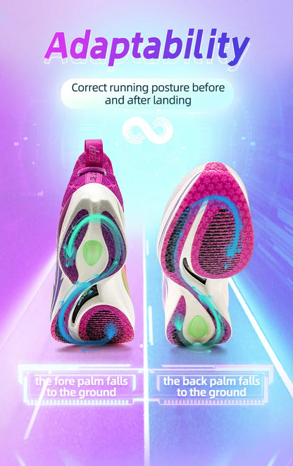 Carbon Plate Marathon Running Racing Shoes Professional Stable Support Shock-relief Ultra-light Rebound Sport Sneakers
