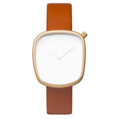 Watch Minimalist Men's Square Fashion Ultra thin Watch Minimalist Women's High Quality Elegant Quartz Watch Clock Gift