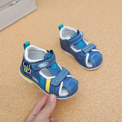 Summer New Sandals Boys Shoes Children Beach Shoes Non-Slip Closed Toe baby Sandals