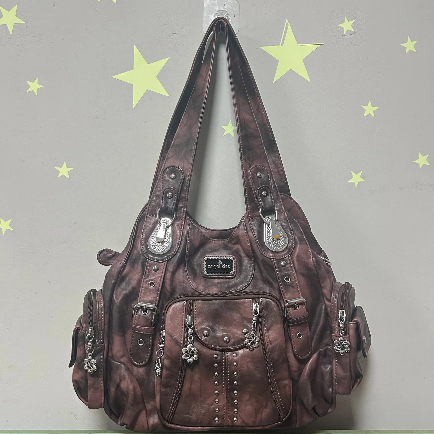 Vintage Bag Women Fashion Handbags PU Leather Shoulder Bags Female Satchel Big-capacity Shoulder Purse Bag bolsa feminina