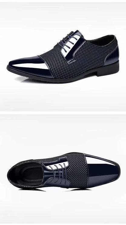 Dress Shoes Man Casual Business Pointed Toe Social Shoe for Men Breathable In Summer Leather Luxury Designer Clothing Low Price