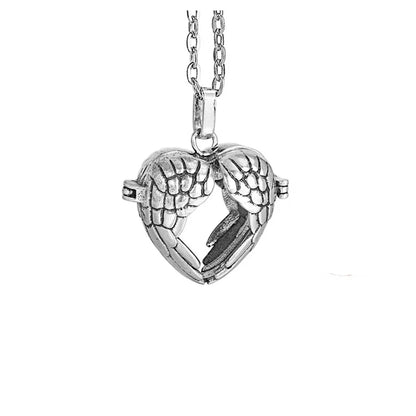 Music Chime Mexico Angel Ball Caller Locket Necklace Antique Vintage Pregnancy Essential Oil Diffuser Aromatherapy Necklace