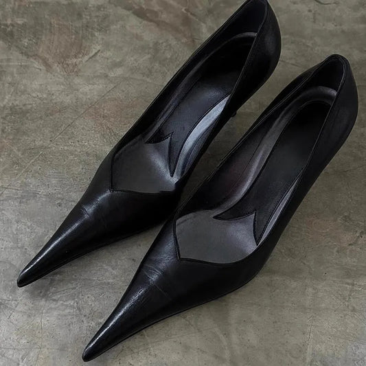 Sexy Designer Pointed Toe High Heels Women Shallow Fashion Banquet Dress Shoes Street Style Elegant Pumps Women Talons Femme