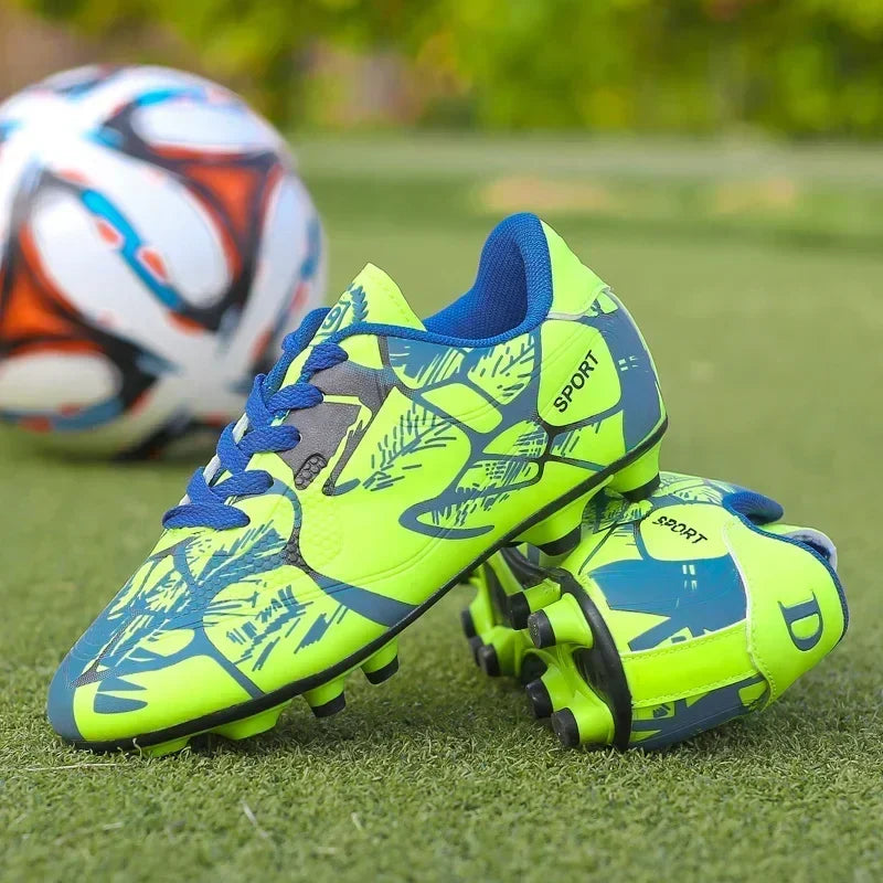 New Men Kids Professional Soccer Shoes Boys Cleats Non-Slip Grass Football Boots Adult Ultralight Training Shoes Drop Shipping