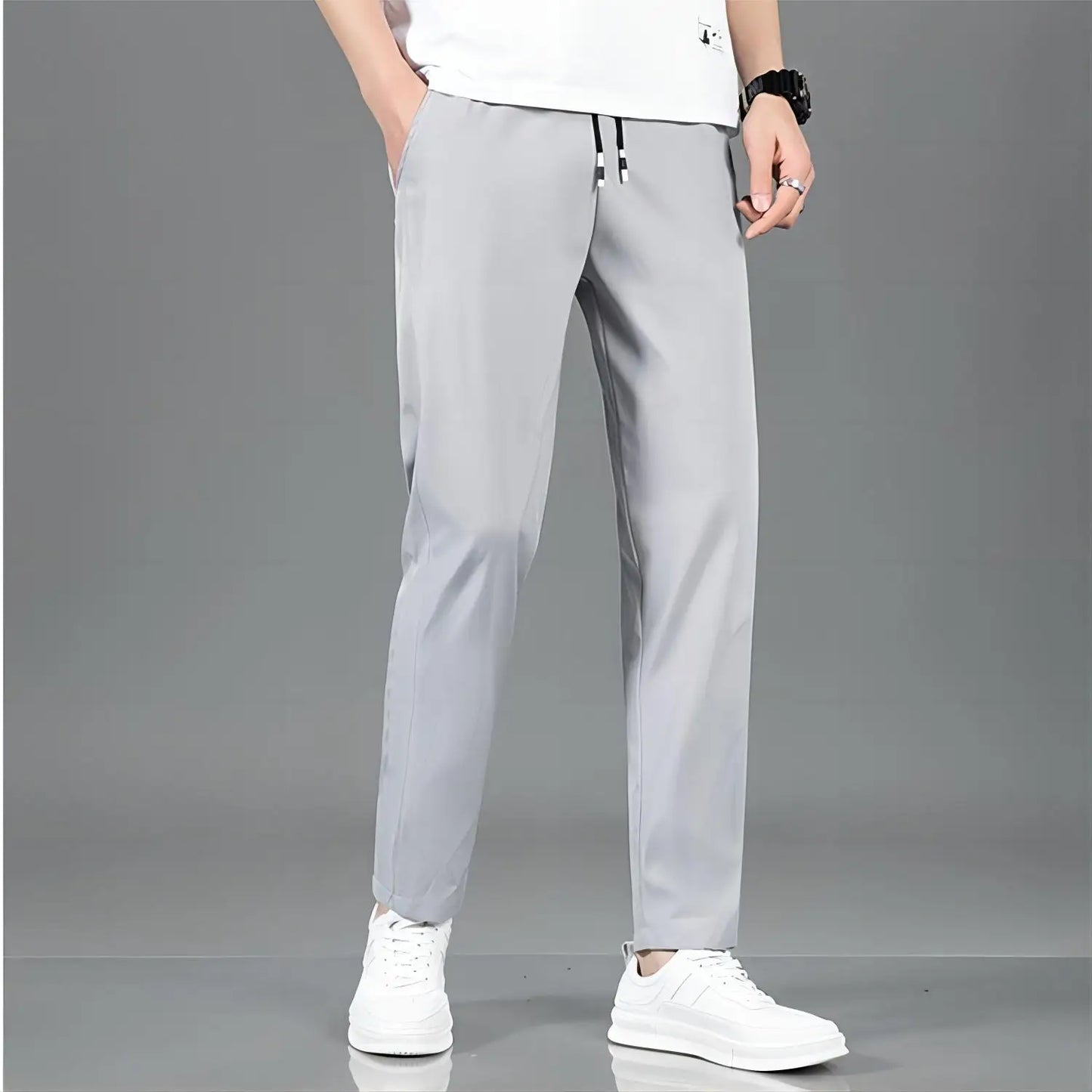 Men's jogging pants baggy pants neutral breathable baggy outdoor pants fashion design jogging pants 2026 new sweatpants