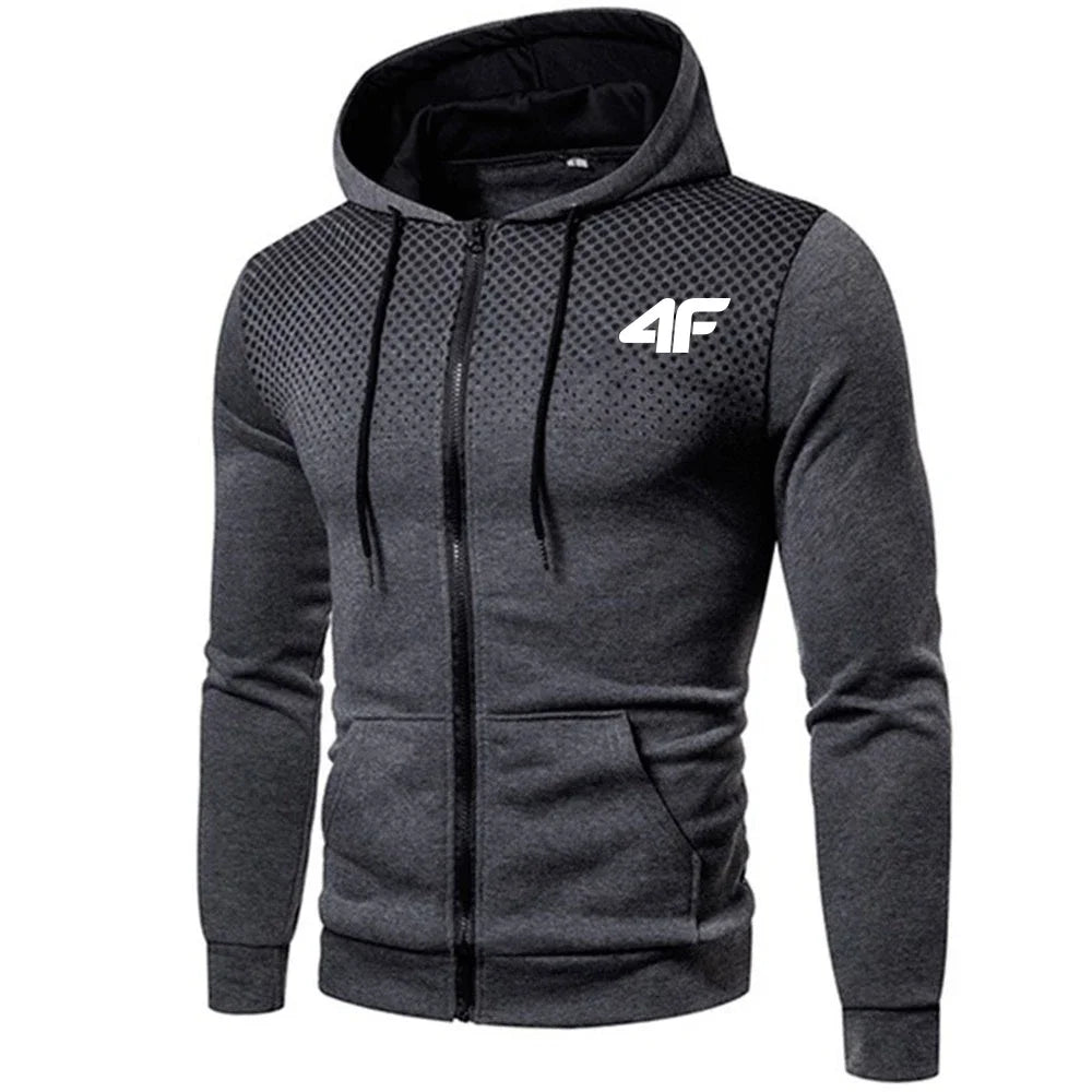 Men's Tracksuit Hooded Casual Hot Sale Single Piece Zipper Sweatshirt And Daily Single Sweatpants Comfort Outdoor Jogging Sports
