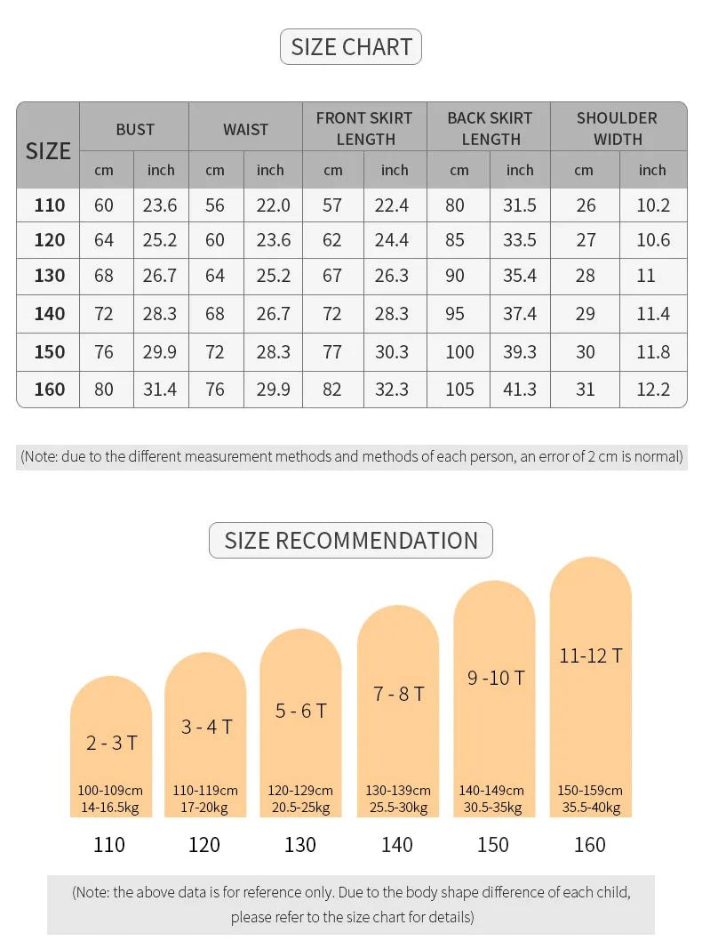 Girl Tail Wedding Bridesmaid Dress Children's Elegant Banquet Dress Children's Round Neck Sleeveless Dress Girl