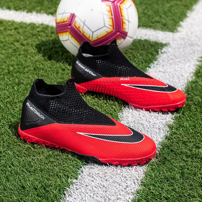 New Men Football Boots High-quality Soccer Shoes Soccer Cleats Professional Turf Training Shoes Ultralight Futsal Match Non-Slip