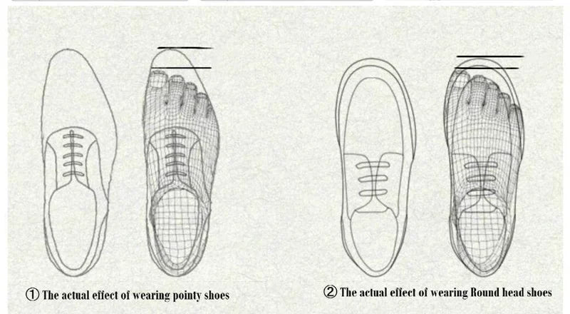 Fashion brand smooth Oxford shoes business formal leather shoes men's 2025 winter high heels wedding pointed office shoes