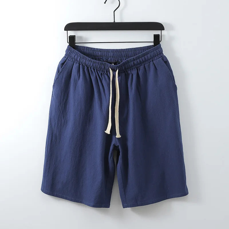 Summer shorts Women Large size 5XL 6XL 7XL 8XL 9XL 10XL 12xl cotton linen Elastic Waist girl casual short loose Stretch elastic